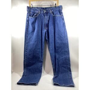 Levi’s 550 Relaxed Fit Straight Leg Jeans Men’s 38x32 Blue Red Tab